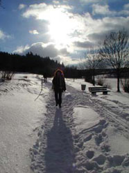 Tiefer Winter am Untreusee.