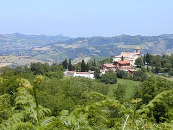 Emilia Romagna - lndliche Hgellandschaft - Weinbauern